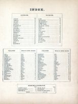 Index, Bradford County 1869